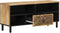 vidaXL - Tv-meubel - 100x33x46 - cm - massief - mangohout