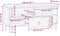 vidaXL - Tv-meubel - 100x33x46 - cm - massief - mangohout