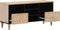 vidaXL - Tv-meubel - 100x33x46 - cm - massief - mangohout