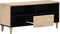 vidaXL - Tv-meubel - 100x33x46 - cm - massief - mangohout