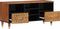 vidaXL - Tv-meubel - 100x33x46 - cm - massief - mangohout