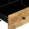 vidaXL - Tv-meubel - 100x33x46 - cm - massief - mangohout