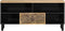 vidaXL - Tv-meubel - 100x33x46 - cm - massief - mangohout