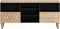 vidaXL - Tv-meubel - 100x33x46 - cm - massief - mangohout
