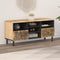 vidaXL - Tv-meubel - 100x33x46 - cm - massief - mangohout