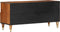 vidaXL - Tv-meubel - 100x33x46 - cm - massief - mangohout