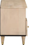 vidaXL - Tv-meubel - 100x33x46 - cm - massief - mangohout