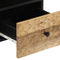 vidaXL - Tv-meubel - 100x33x46 - cm - massief - mangohout