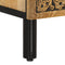 vidaXL - Tv-meubel - 100x33x46 - cm - massief - mangohout