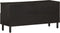 vidaXL - Tv-meubel - 100x33x46 - cm - massief - mangohout - zwart