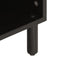 vidaXL - Tv-meubel - 100x33x46 - cm - massief - mangohout - zwart