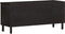 vidaXL - Tv-meubel - 100x33x46 - cm - massief - mangohout - zwart