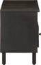 vidaXL - Tv-meubel - 100x33x46 - cm - massief - mangohout - zwart