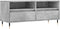 vidaXL - Tv-meubel - 100x34,5x44,5 - cm - bewerkt - hout - betongrijs