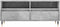 vidaXL - Tv-meubel - 100x34,5x44,5 - cm - bewerkt - hout - betongrijs