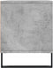 vidaXL - Tv-meubel - 100x34,5x44,5 - cm - bewerkt - hout - betongrijs