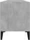 vidaXL - Tv-meubel - 100x34,5x44,5 - cm - bewerkt - hout - betongrijs
