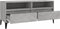 vidaXL - Tv-meubel - 100x34,5x44,5 - cm - bewerkt - hout - betongrijs