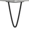 vidaXL - Tv-meubel - 100x34,5x44,5 - cm - bewerkt - hout - betongrijs