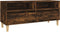 vidaXL - Tv-meubel - 100x34,5x44,5 - cm - bewerkt - hout - gerookt - eikenkleurig