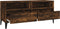 vidaXL - Tv-meubel - 100x34,5x44,5 - cm - bewerkt - hout - gerookt - eikenkleurig