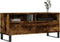 vidaXL - Tv-meubel - 100x34,5x44,5 - cm - bewerkt - hout - gerookt - eikenkleurig