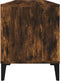 vidaXL - Tv-meubel - 100x34,5x44,5 - cm - bewerkt - hout - gerookt - eikenkleurig