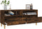 vidaXL - Tv-meubel - 100x34,5x44,5 - cm - bewerkt - hout - gerookt - eikenkleurig