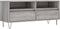 vidaXL - Tv-meubel - 100x34,5x44,5 - cm - bewerkt - hout - grijs - sonoma - eikenkleur