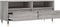 vidaXL - Tv-meubel - 100x34,5x44,5 - cm - bewerkt - hout - grijs - sonoma - eikenkleur