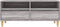 vidaXL - Tv-meubel - 100x34,5x44,5 - cm - bewerkt - hout - grijs - sonoma - eikenkleur