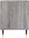 vidaXL - Tv-meubel - 100x34,5x44,5 - cm - bewerkt - hout - grijs - sonoma - eikenkleur