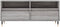 vidaXL - Tv-meubel - 100x34,5x44,5 - cm - bewerkt - hout - grijs - sonoma - eikenkleur