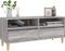 vidaXL - Tv-meubel - 100x34,5x44,5 - cm - bewerkt - hout - grijs - sonoma - eikenkleur
