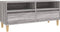 vidaXL - Tv-meubel - 100x34,5x44,5 - cm - bewerkt - hout - grijs - sonoma - eikenkleur