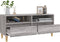 vidaXL - Tv-meubel - 100x34,5x44,5 - cm - bewerkt - hout - grijs - sonoma - eikenkleur