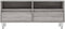 vidaXL - Tv-meubel - 100x34,5x44,5 - cm - bewerkt - hout - grijs - sonoma - eikenkleur