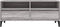 vidaXL - Tv-meubel - 100x34,5x44,5 - cm - bewerkt - hout - grijs - sonoma - eikenkleur