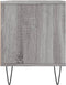 vidaXL - Tv-meubel - 100x34,5x44,5 - cm - bewerkt - hout - grijs - sonoma - eikenkleur