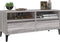 vidaXL - Tv-meubel - 100x34,5x44,5 - cm - bewerkt - hout - grijs - sonoma - eikenkleur
