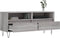 vidaXL - Tv-meubel - 100x34,5x44,5 - cm - bewerkt - hout - grijs - sonoma - eikenkleur