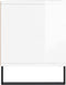 vidaXL - Tv-meubel - 100x34,5x44,5 - cm - bewerkt - hout - hoogglans - wit
