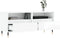 vidaXL - Tv-meubel - 100x34,5x44,5 - cm - bewerkt - hout - hoogglans - wit