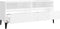 vidaXL - Tv-meubel - 100x34,5x44,5 - cm - bewerkt - hout - hoogglans - wit