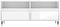 vidaXL - Tv-meubel - 100x34,5x44,5 - cm - bewerkt - hout - hoogglans - wit