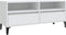 vidaXL - Tv-meubel - 100x34,5x44,5 - cm - bewerkt - hout - wit