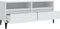 vidaXL - Tv-meubel - 100x34,5x44,5 - cm - bewerkt - hout - wit
