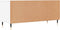 vidaXL - Tv-meubel - 100x34,5x44,5 - cm - bewerkt - hout - wit