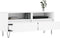 vidaXL - Tv-meubel - 100x34,5x44,5 - cm - bewerkt - hout - wit