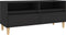 vidaXL - Tv-meubel - 100x34,5x44,5 - cm - bewerkt - hout - zwart